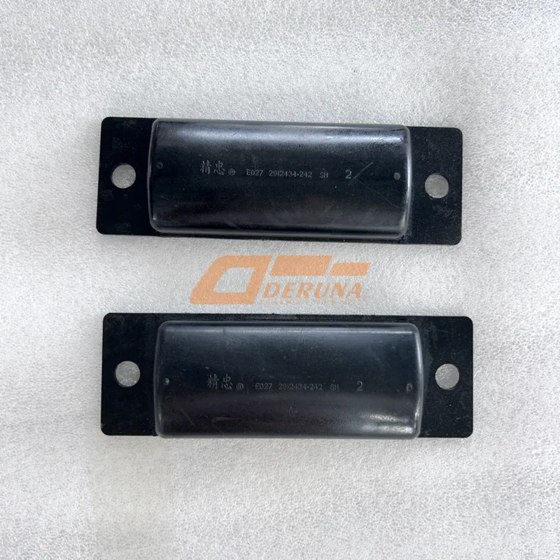 2912434-242 Paragolpes ballesta trasero 2 agujeros