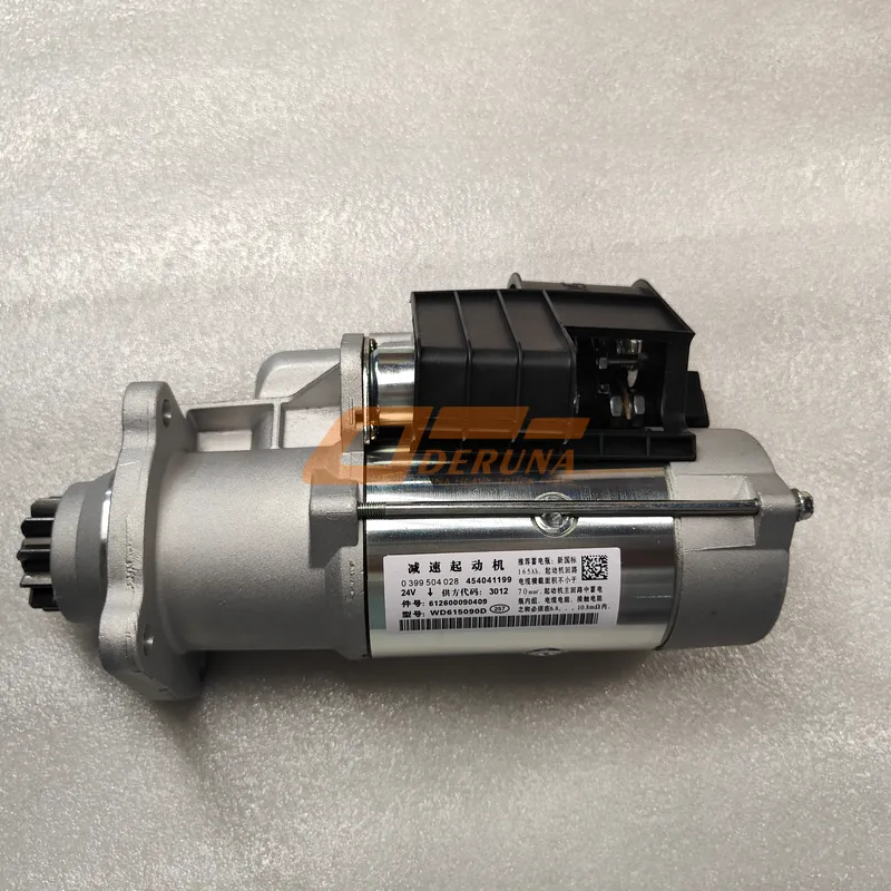 612600090409 Motor de arranque 11 dientes Euro3 con chip