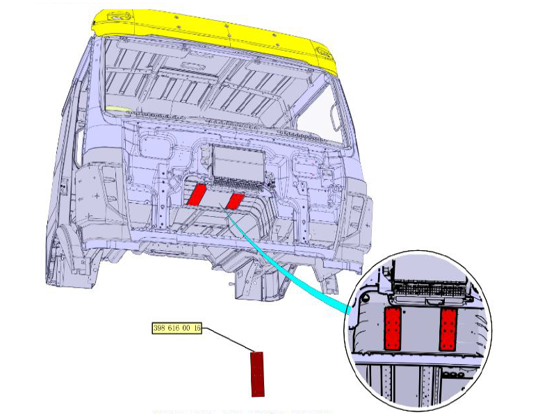 Beiben Engine Cowl Assembly