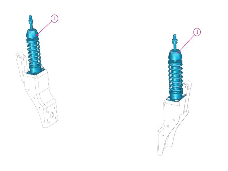 Beiben Rear Suspension Elastic Unit Module