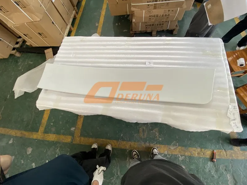 SHACMAN Lower Left Cab Deflector DZ16251870084 side profile detail