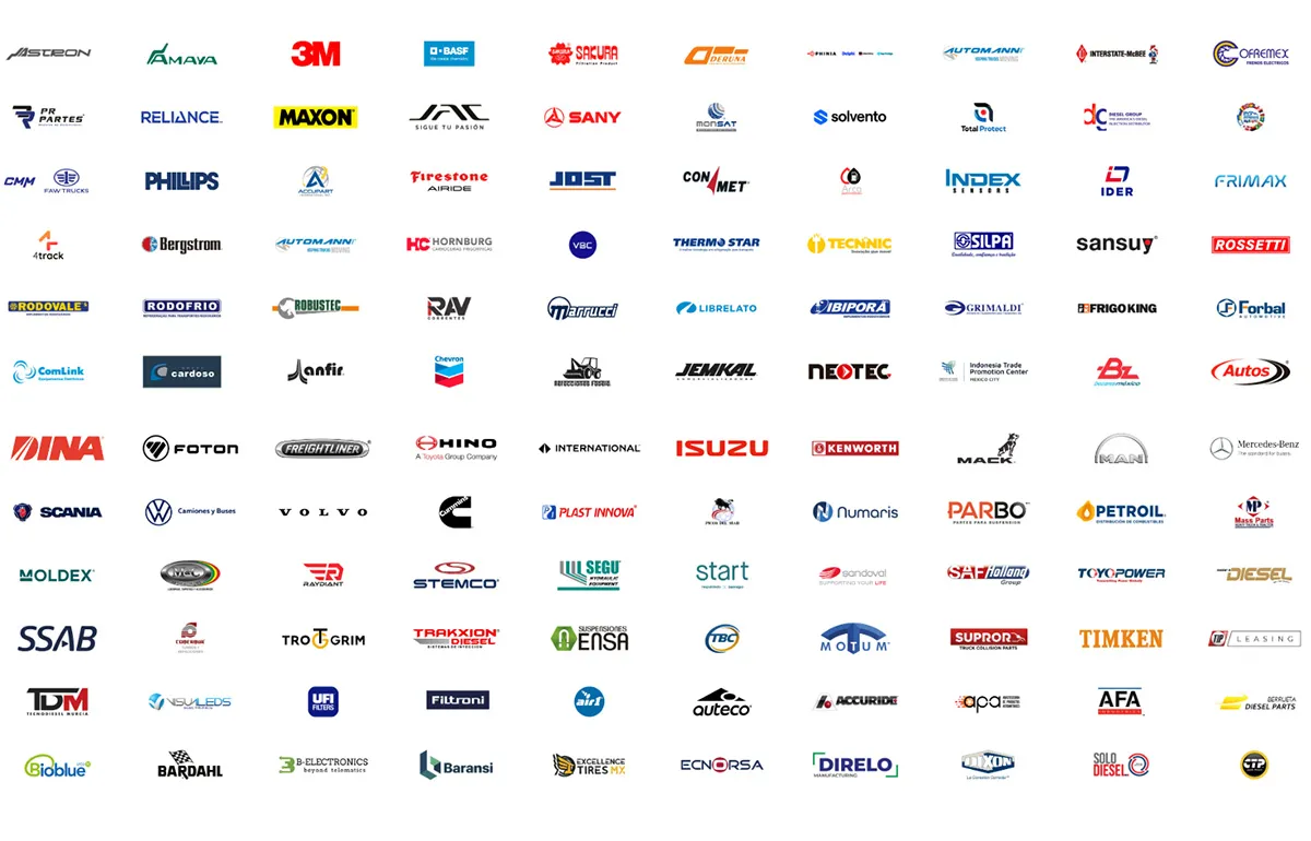 Expo Transporte ANPACT 2025 -Exhibiting Brands