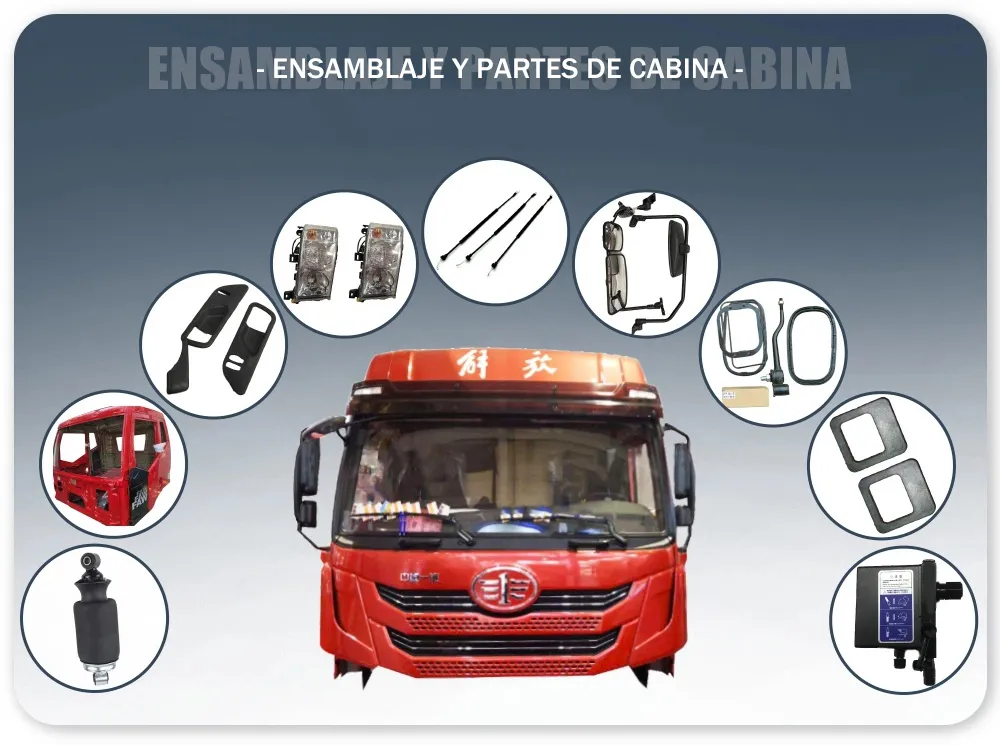 FAW-ENSAMBLAJE Y PARTES DE CABINA