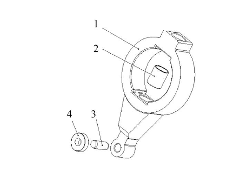 FAW Transmission Assembly-Booster Internal Shaft Head Assembly