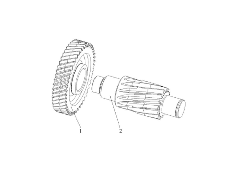 FAW Transmission  Assembly-Lengthened Countershaft Seaming Assy