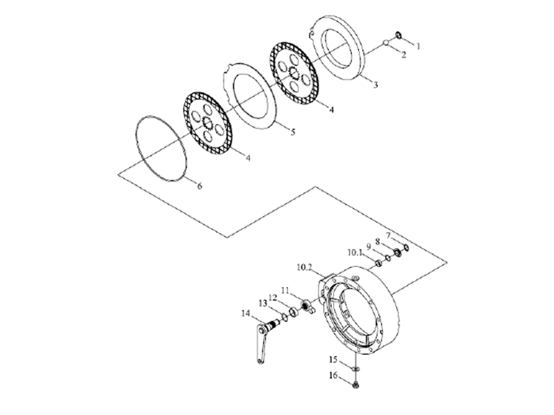 Foton Braker Assembly-1