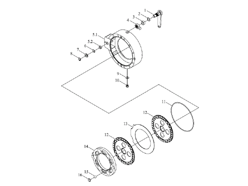 Foton Braker Assembly-2