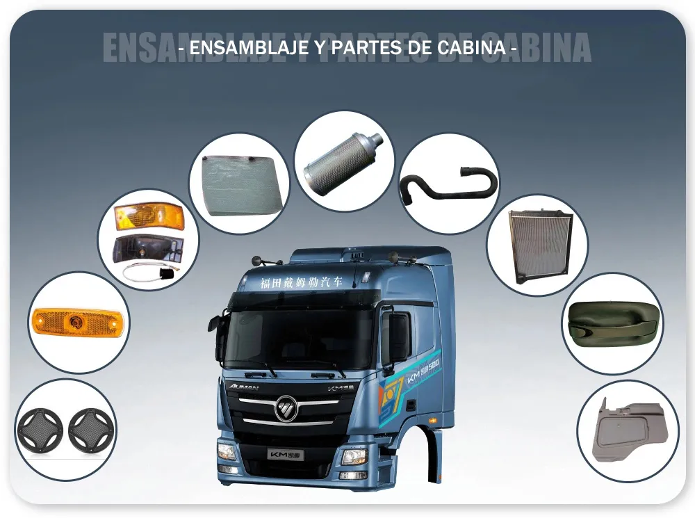 Foton-ENSAMBLAJE Y PARTES DE CABINA
