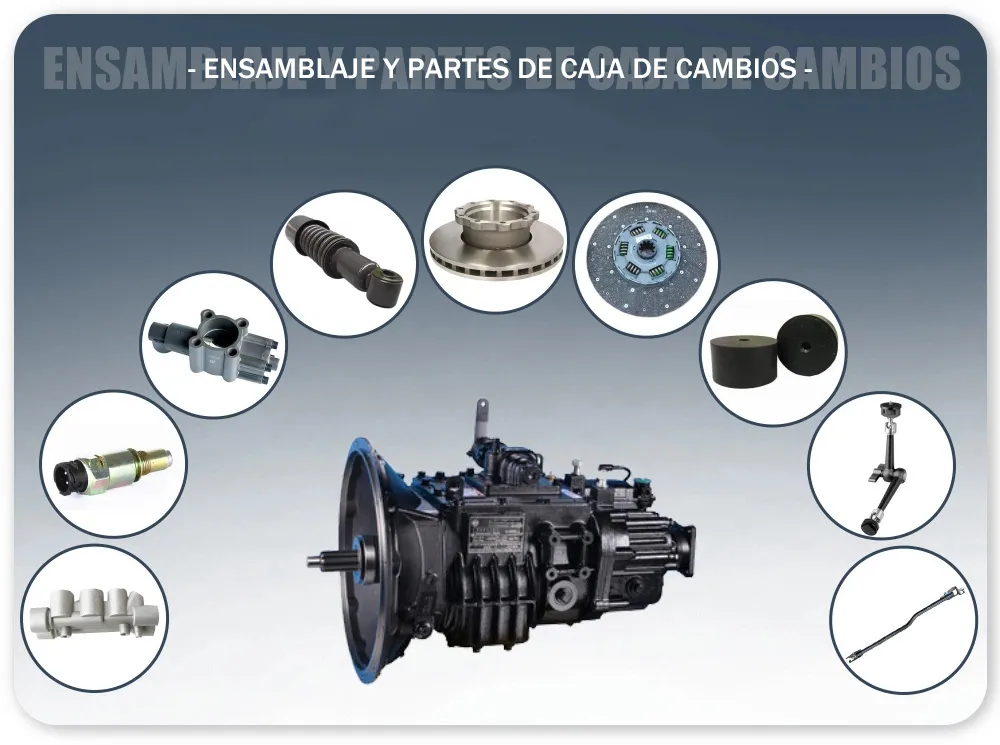 Foton-ENSAMBLAJE Y PARTES DE CAJA DE CAMBIOS