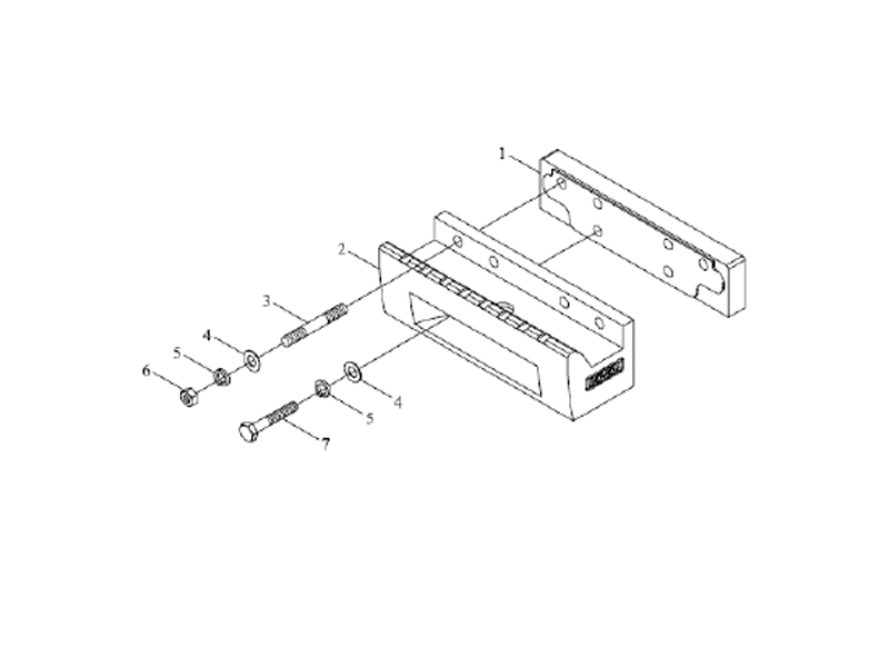 Foton Front Ballast Bracket Assembly