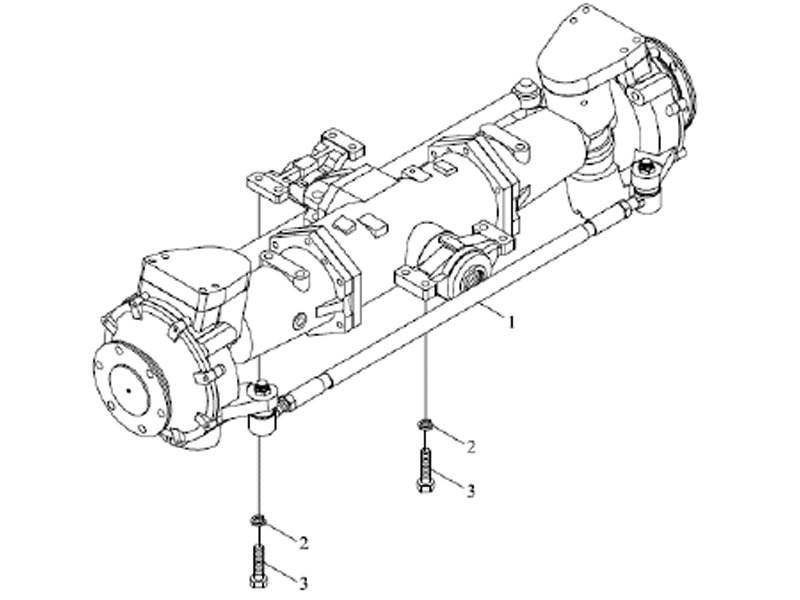Foton Front Driving Axle Assembly-1