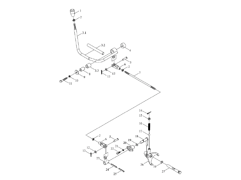 Foton Pto Control Assembly
