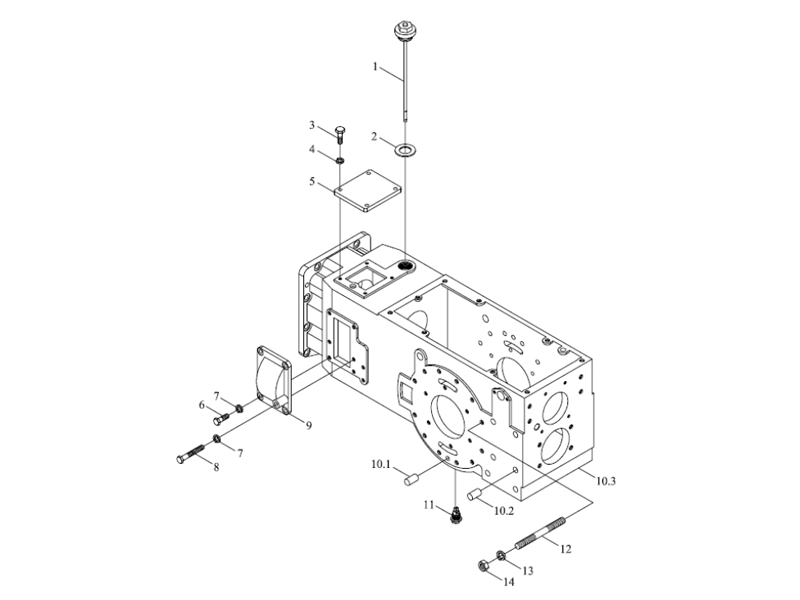 Foton Rear Axle Assembly-1
