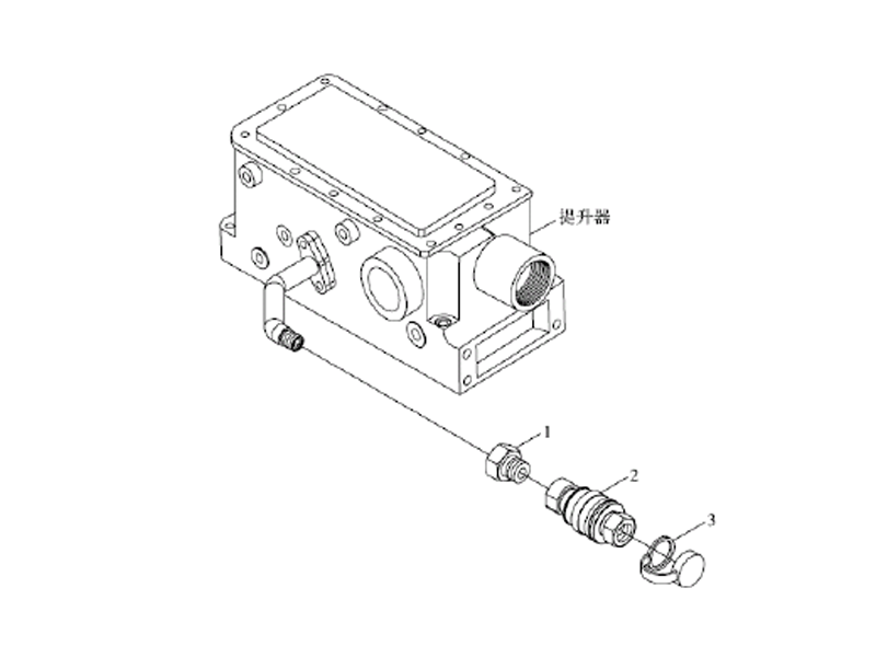 Foton Single-Way Hydraulic Output Assembly