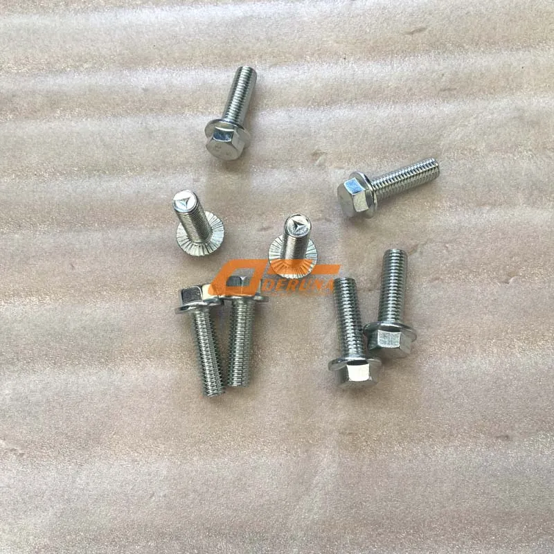 MQ6-03216-8317 Hexagon Bolt With Flange Q186 - M8X100 - 10.9 - Man183 - B1