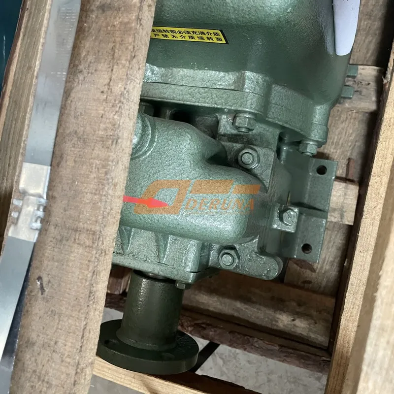 FOTON water pump installation on heavy duty truck