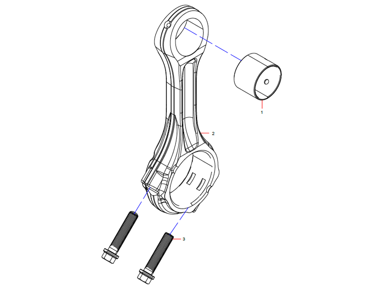 SANY Connecting Rod Assembly