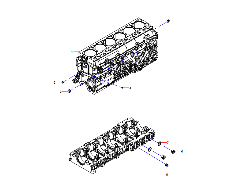 SANY Crankcase Assembly