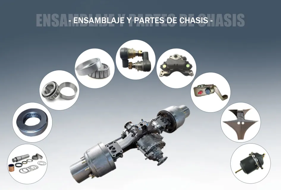 SINOTRUK-ENSAMBLAJE Y PARTES DE CHASIS