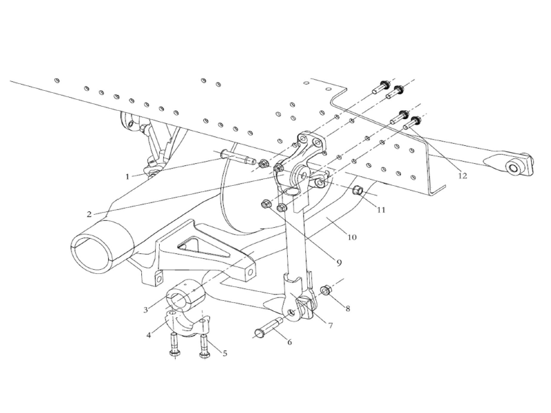 Shacman X6000 Rear Stabilizer