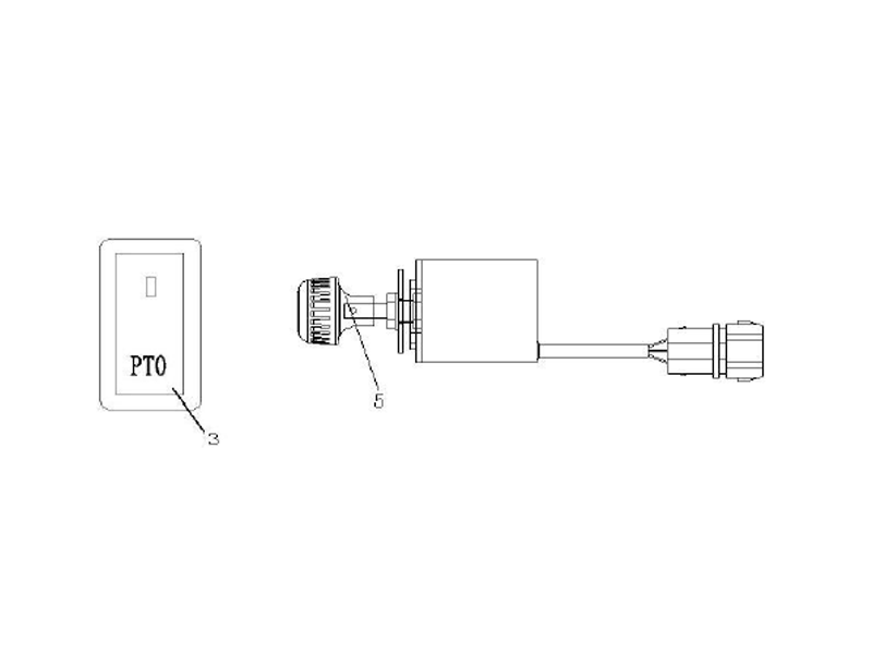 Sinotruk Howo A7 Hw7c09 Vision Pto Electrical Appliances (850cm)