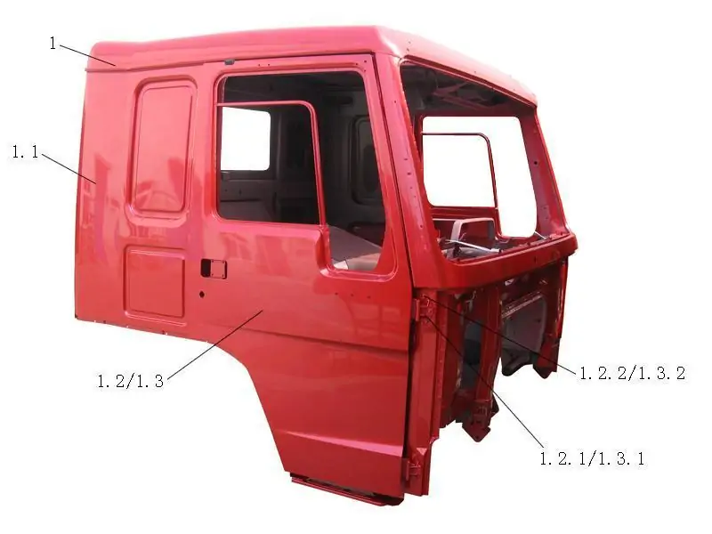 Sinotruk Howo A7 Length Driving Aab with Door (Improved Suspension)