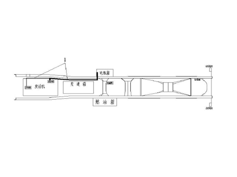 Sinotruk Howo A7 Motor Starting Wire
