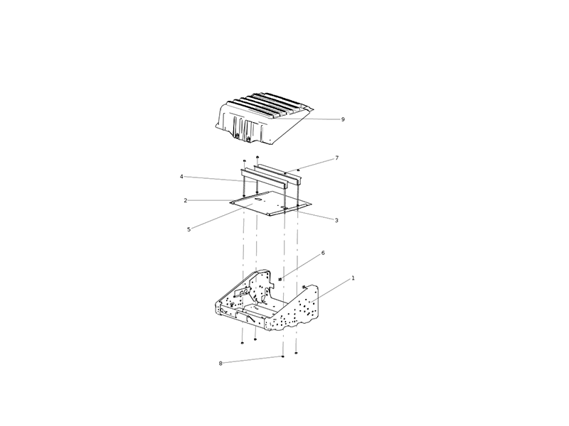 Sitrak Battery Box (Flush Mounted)