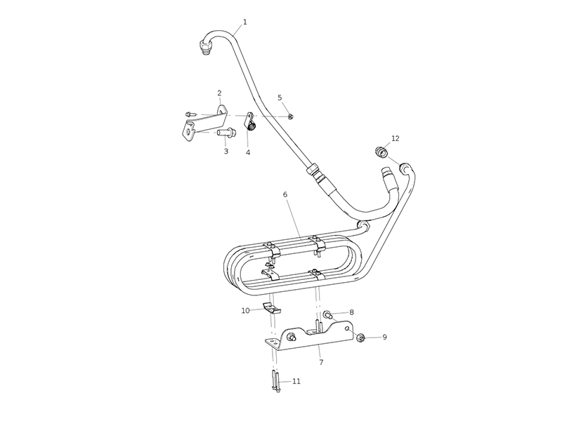 Sitrak Brake System Energy Supply Unit (Wp10.5h/Engine Section)