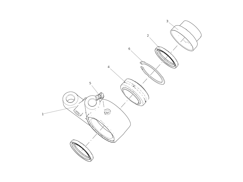 Sitrak Camshaft Bracket Assembly (Left)