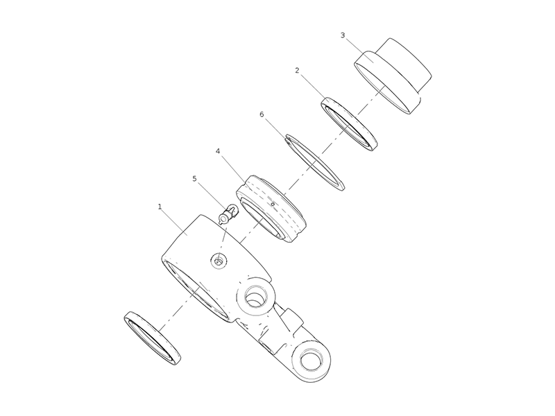 Sitrak Camshaft Bracket Assembly (Right)