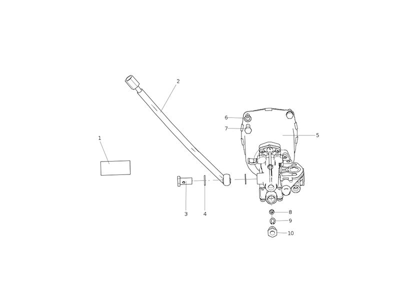Sitrak Clutch Hydraulic Actuator (C7h)