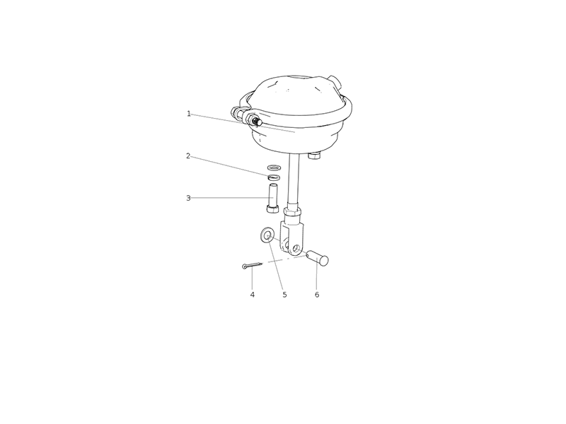 Sitrak Diaphragm Type Brake Air Chamber (20”, L=168)
