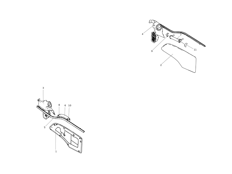 Sitrak Door Inner Trim Panel Assembly (Narrow Body)