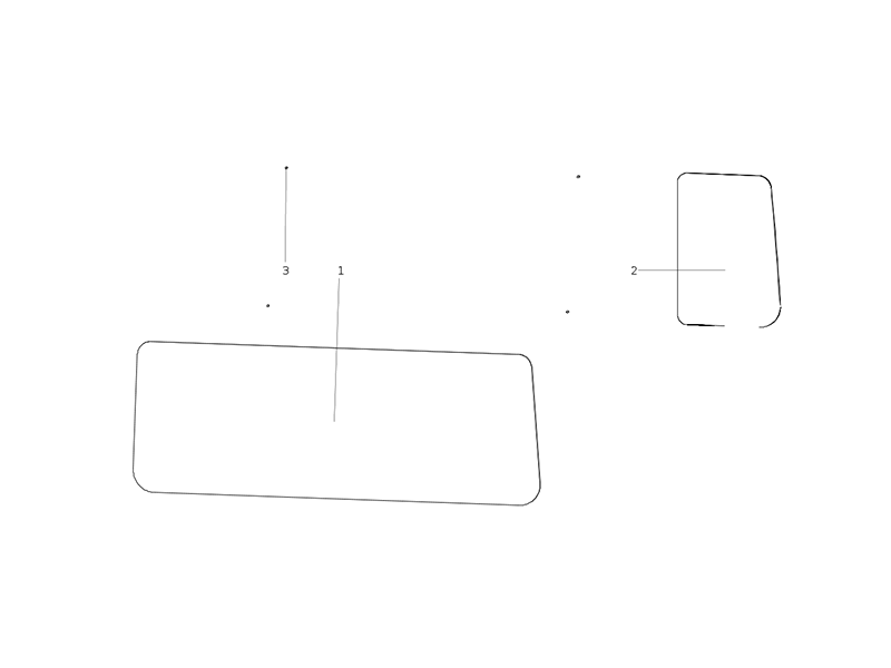 Sitrak Front Windshield (Narrow Body)
