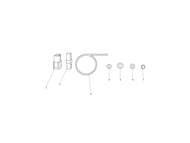 Sitrak G7W Regulatory Dump Truck Cab Wire Harness (2020 Model/Weichai)
