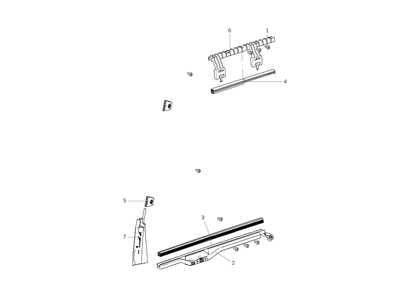 Sitrak Left Door Power Glass Lifter