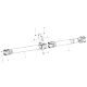 Sitrak Main Drive Shaft (G7//8×4/Wheelbase 1950+2525+1350/Wp10h/Hw19712l/Mcp16 Double Axle/Xs180/M Type)