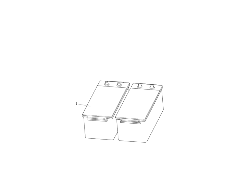 Sitrak Maintenance-Free Batteries (180 Ampere-Hours)