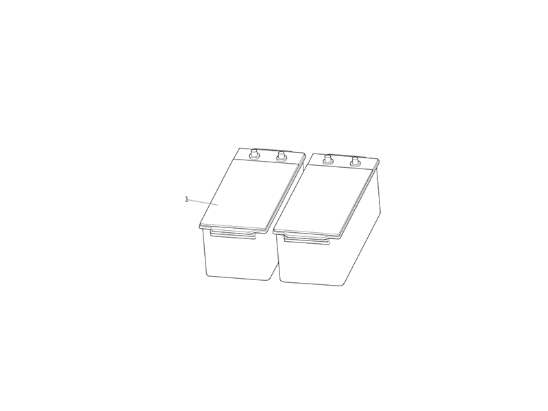 Sitrak Maintenance-Free Batteries (180 Ampere-Hours)