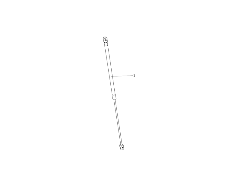 Sitrak N/F Cab Visor Gas Spring