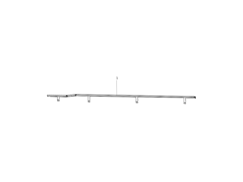 Sitrak Narrow Body Flat Roof Cab Rear Window Curtains