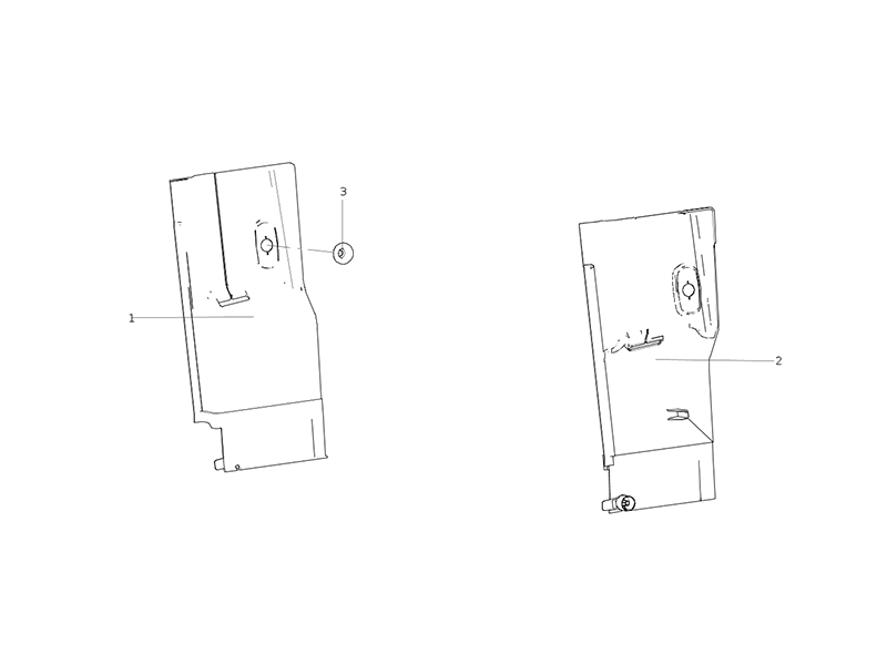 Sitrak Narrow-Body Medium-Length Cab B-Pillar Inner Guards