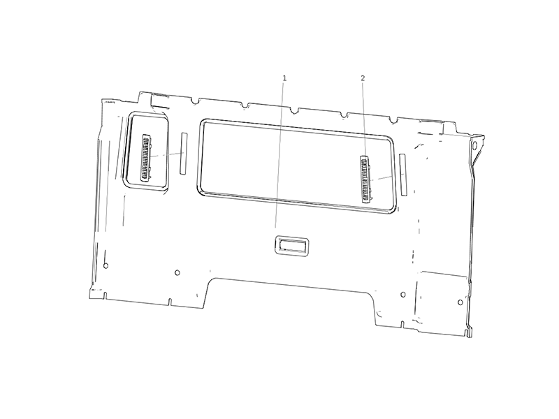 Sitrak Narrow Body Rear Perimeter Liner (Single Sleeper With Rear Window)