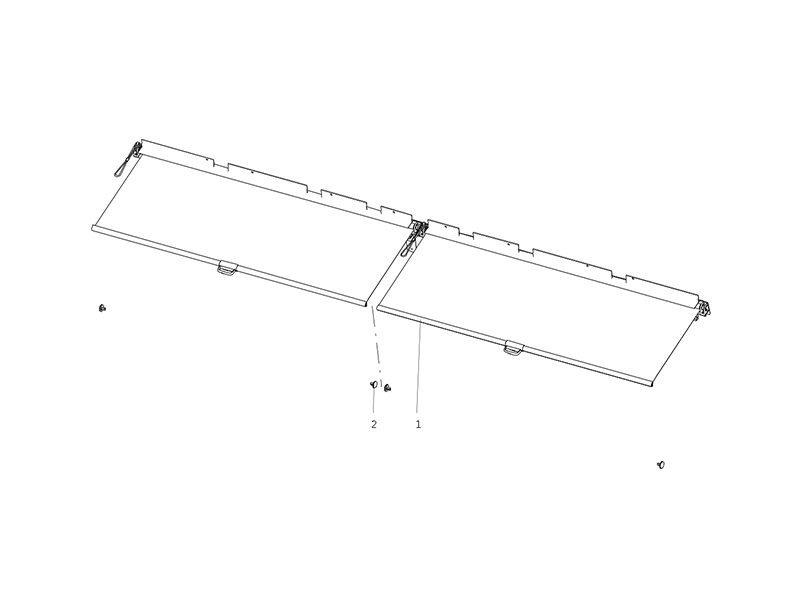 Sitrak Narrow Front Sunshade