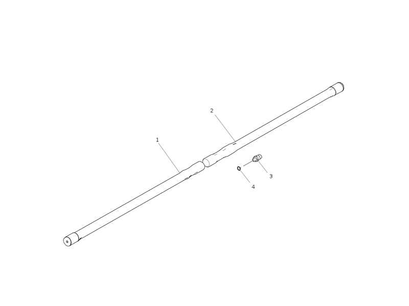 Sitrak Rear Axle Structure With Differential Lock