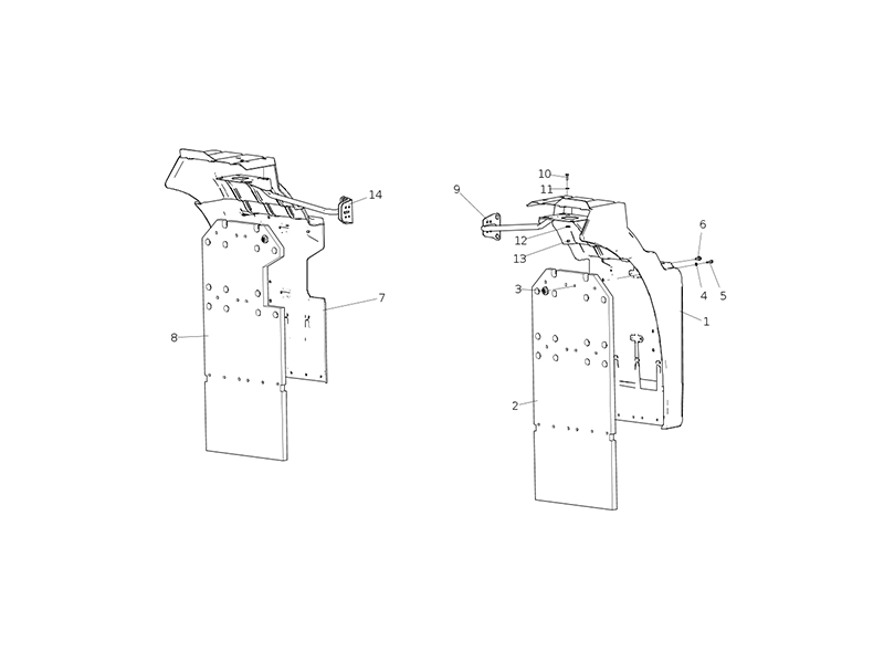Sitrak Rear Wing (F) (Certified/Wp10h/Raised 80)