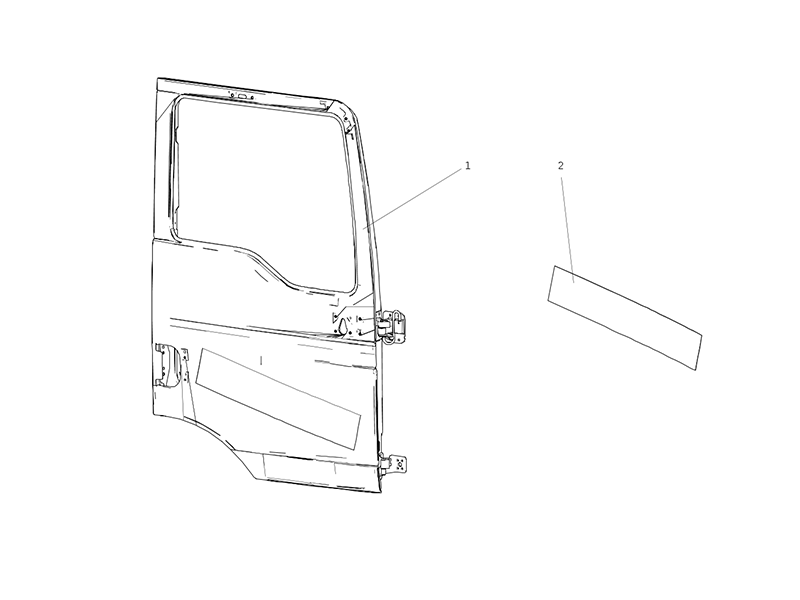 Sitrak Right Door Body