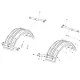 Sitrak Second Bridge Fender (G7 8*4)