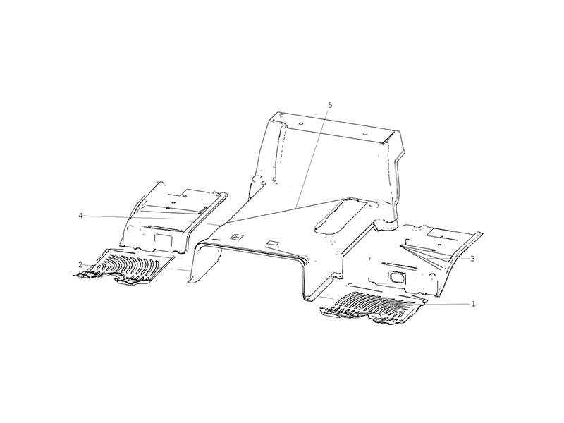 Sitrak Standard Cab Floor Mats